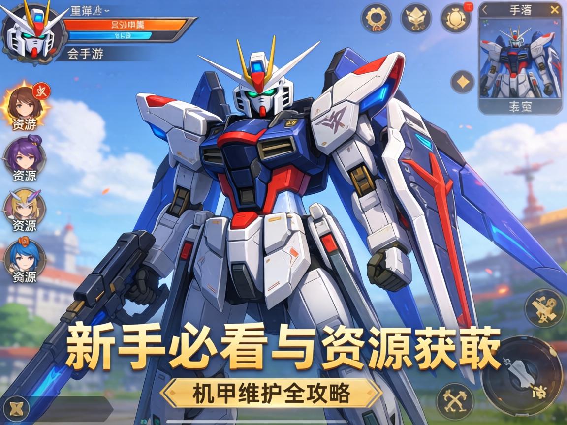 新手必看的资源获取与机甲维护全攻略