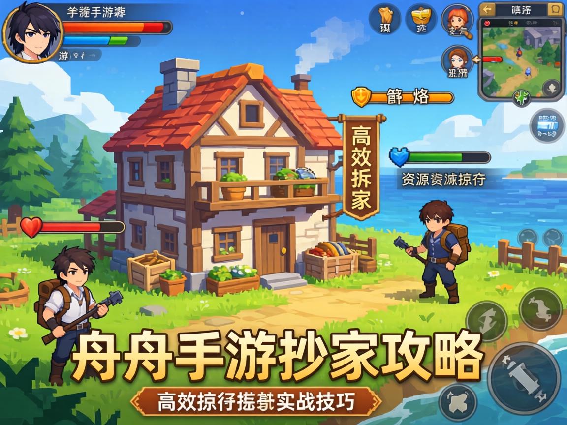 高效拆家与资源掠夺的实战技巧