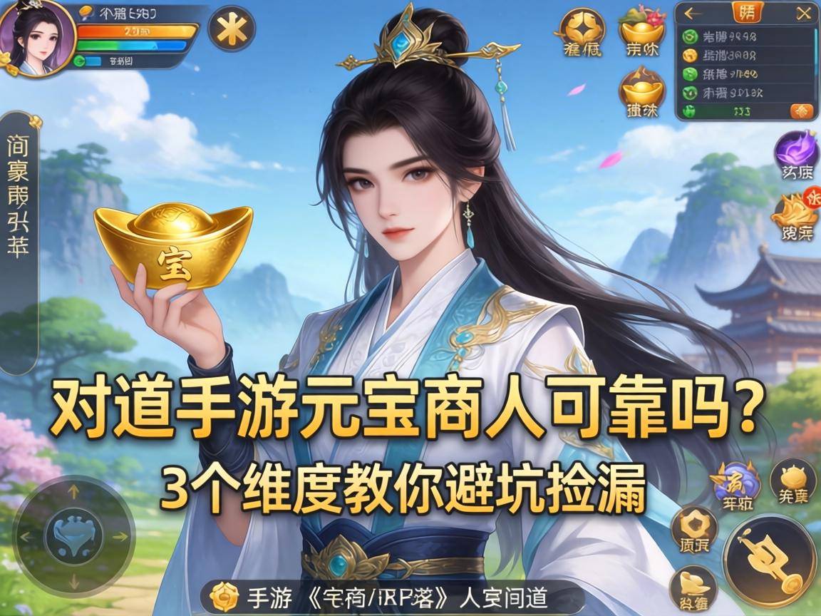 问道手游元宝商人可靠吗
