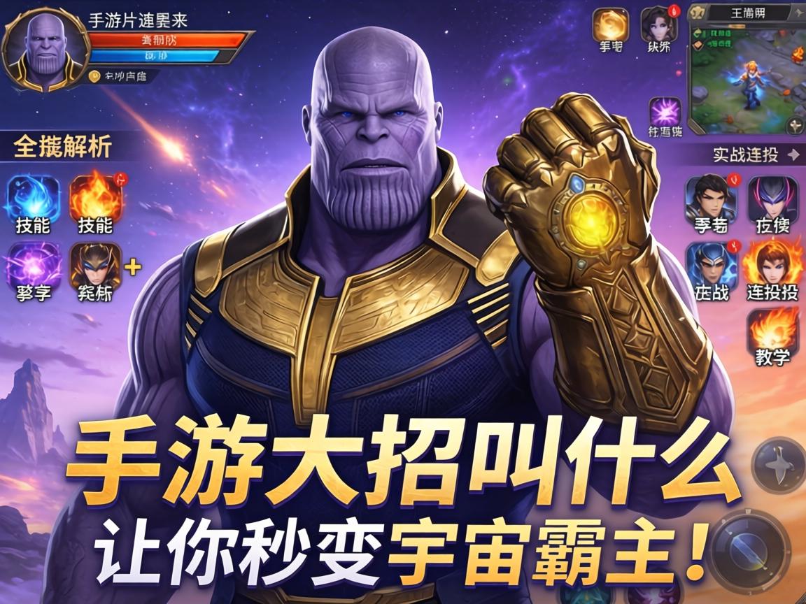 灭霸手游大招叫什么