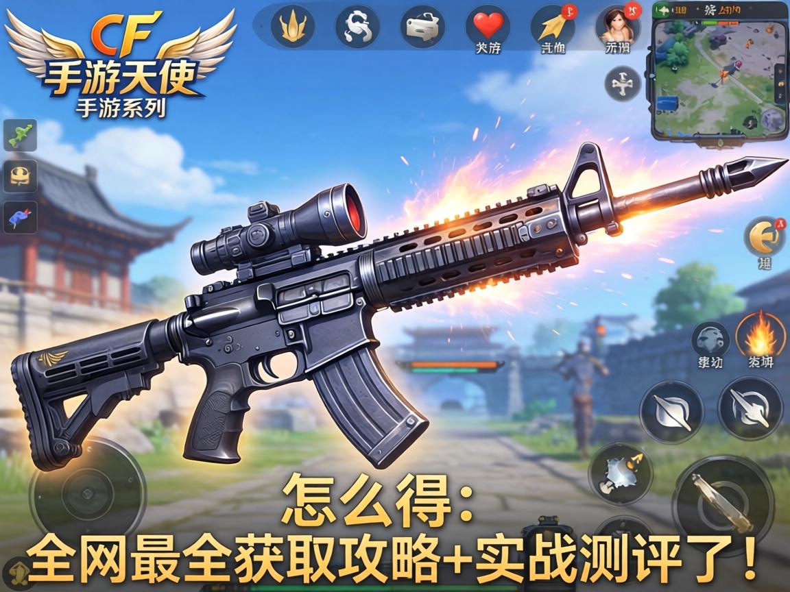 CF手游天使系列武器怎么得