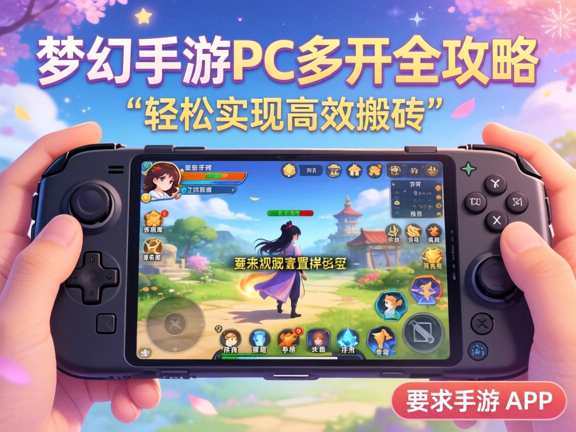 梦幻手游PC多开全攻略