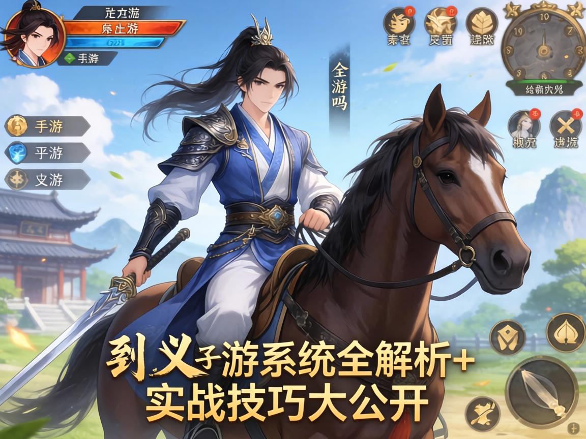 武侠乂手游有马吗