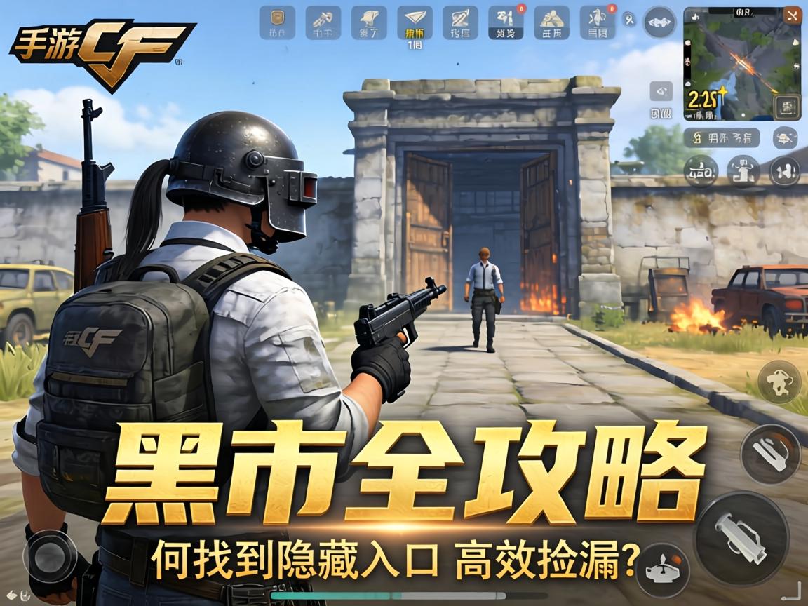 如何找到隐藏入口并高效捡漏