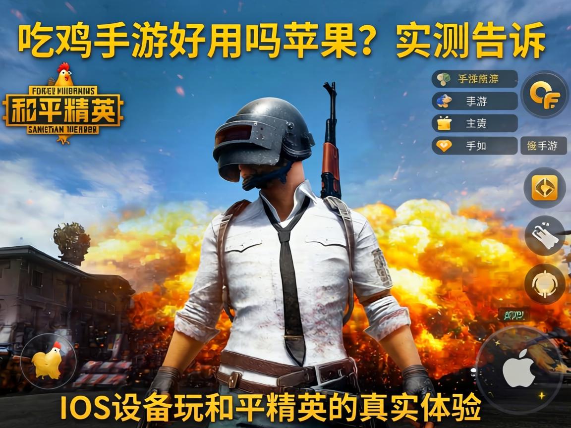 实测告诉你iOS设备玩和平精英的真实体验
