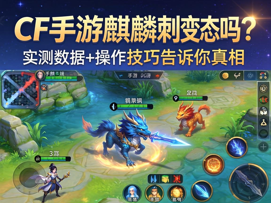 CF手游麒麟刺变态吗