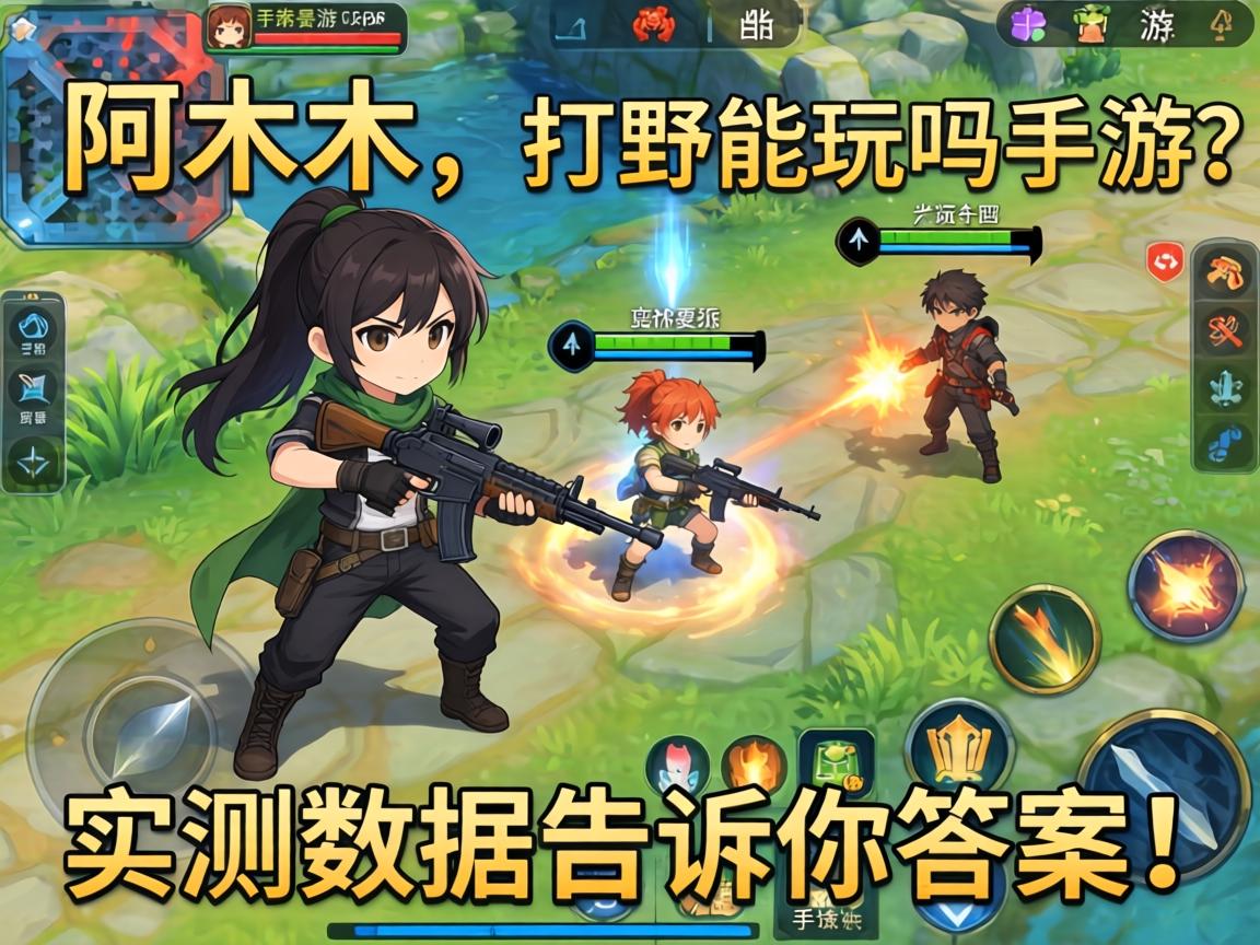 阿木木打野能玩吗手游