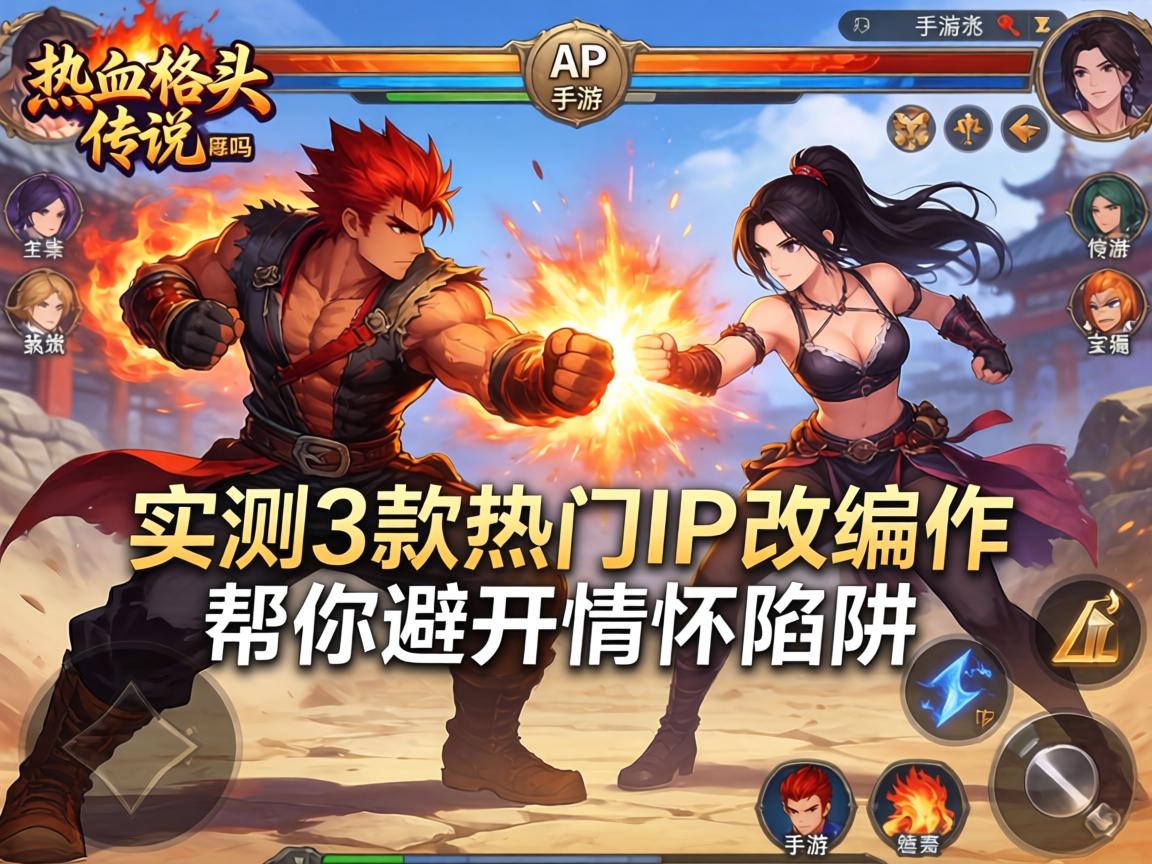 实测3款热门IP改编作