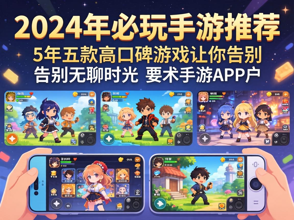这五款高口碑游戏让你告别无聊时光