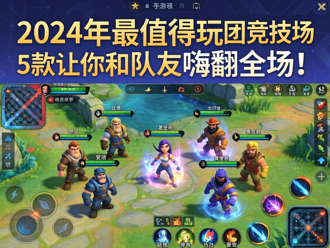 2024年最值得玩的团队竞技场手游推荐