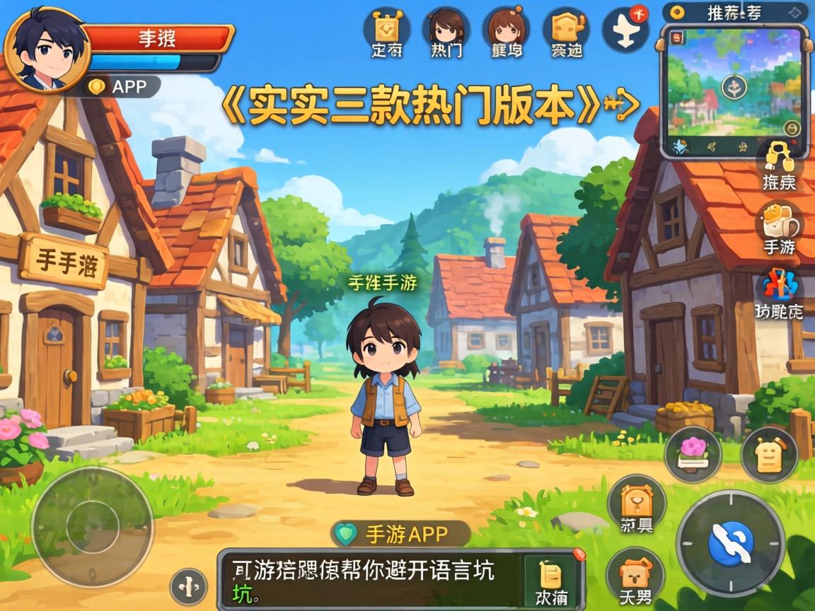 虚拟村庄有中文吗手游推荐