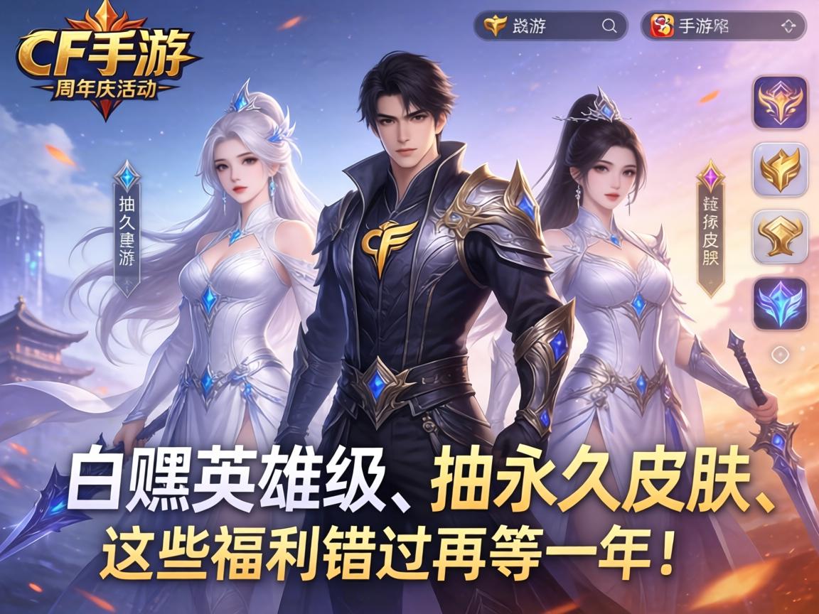 CF手游周年庆活动全解析