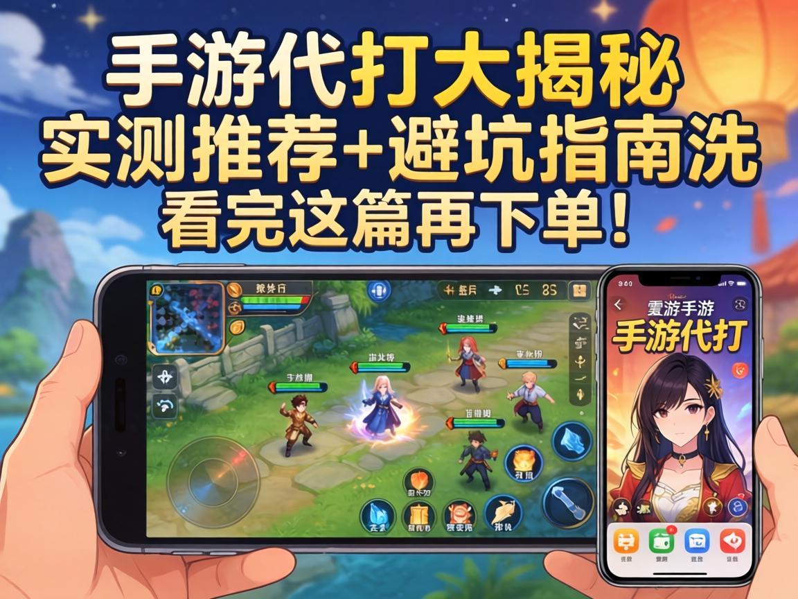手游代打广告词大揭秘