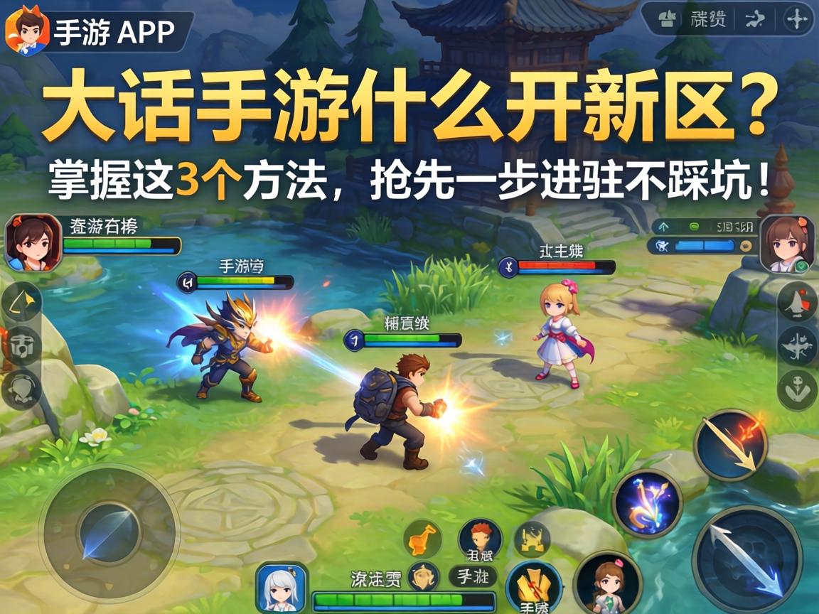 大话手游什么开新区