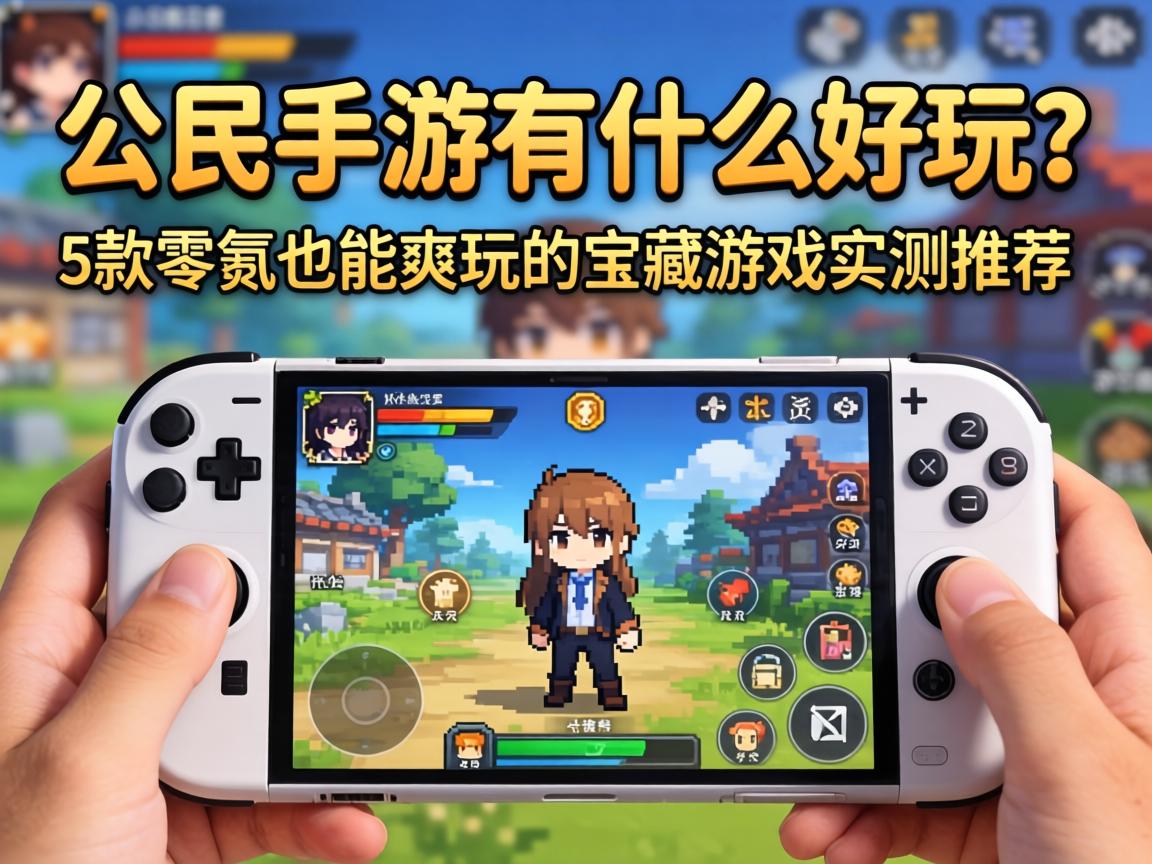 这5款零氪也能爽玩的宝藏游戏实测推荐