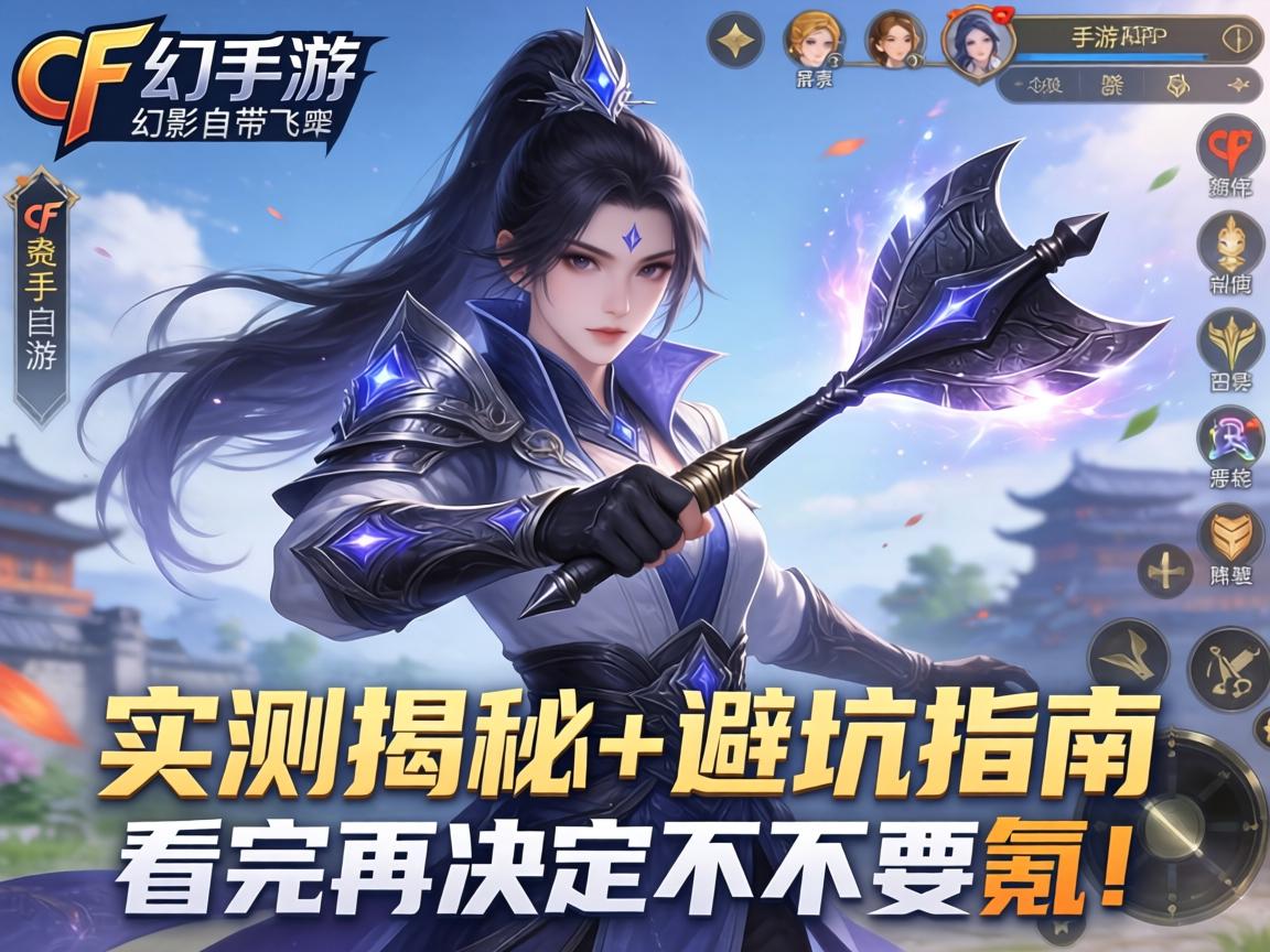 CF手游幻影自带飞镖吗