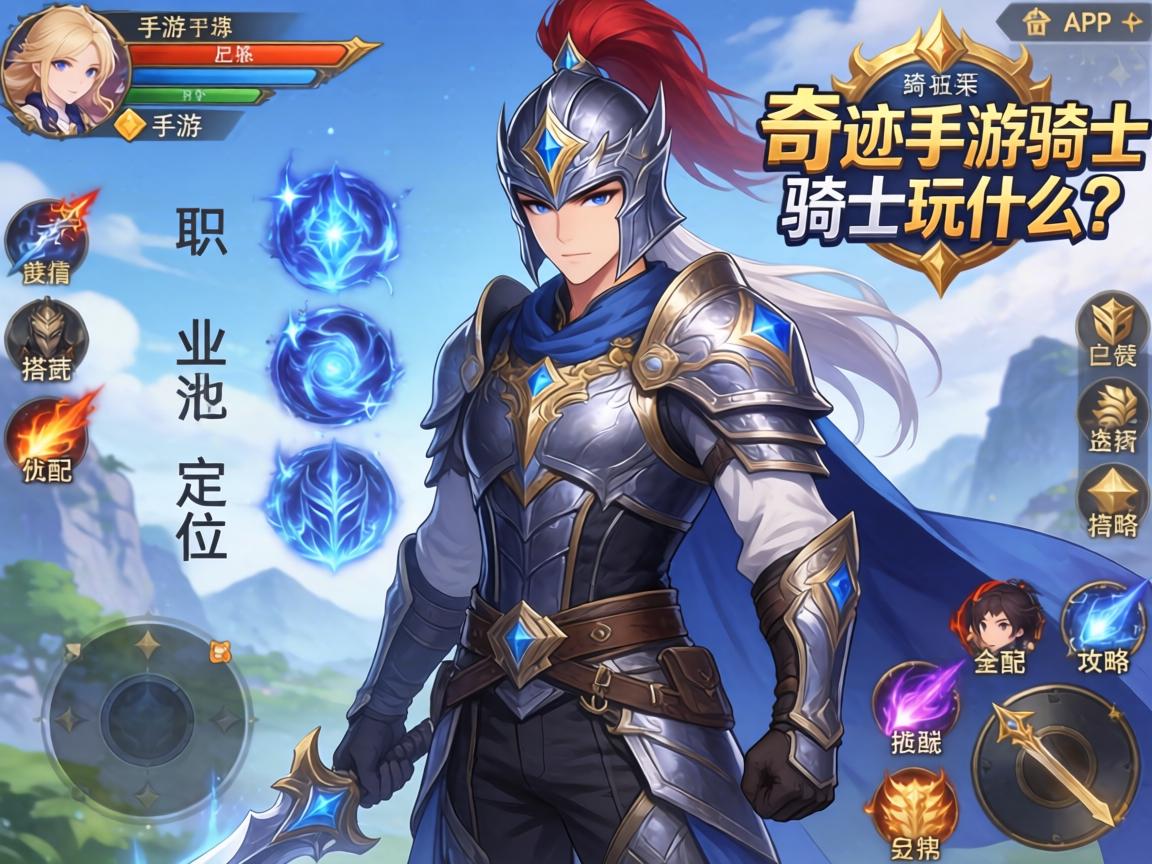 奇迹手游骑士玩什么