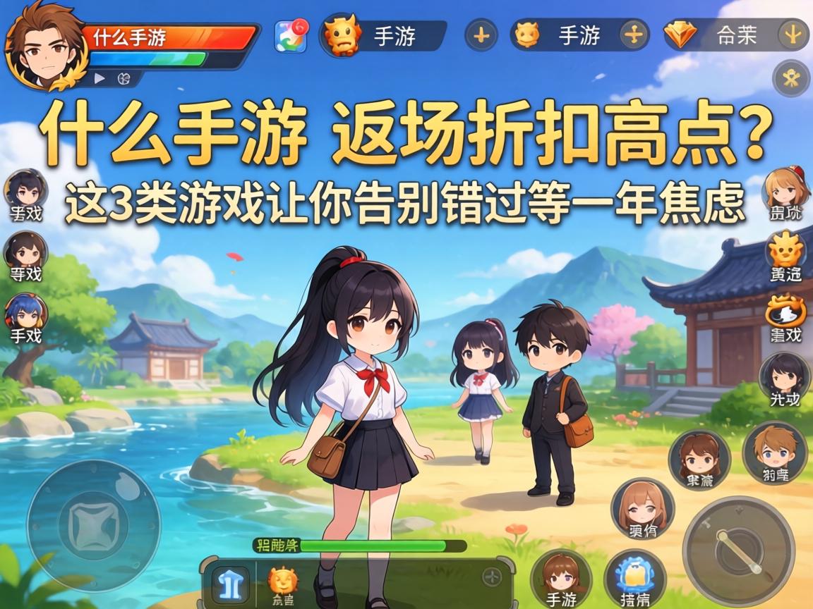 这3类游戏让你告别错过等一年的焦虑