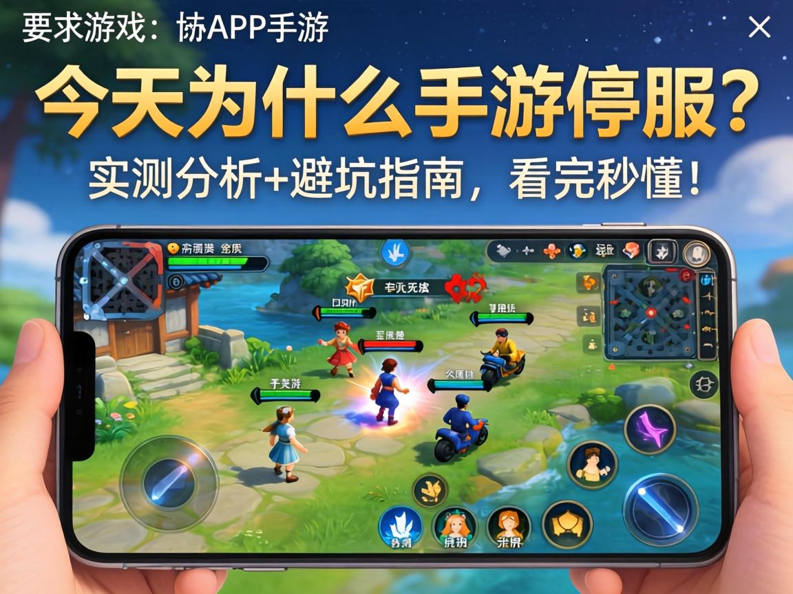 今天为什么手游停服