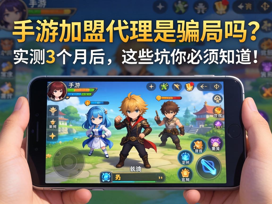 手游加盟代理是骗局吗