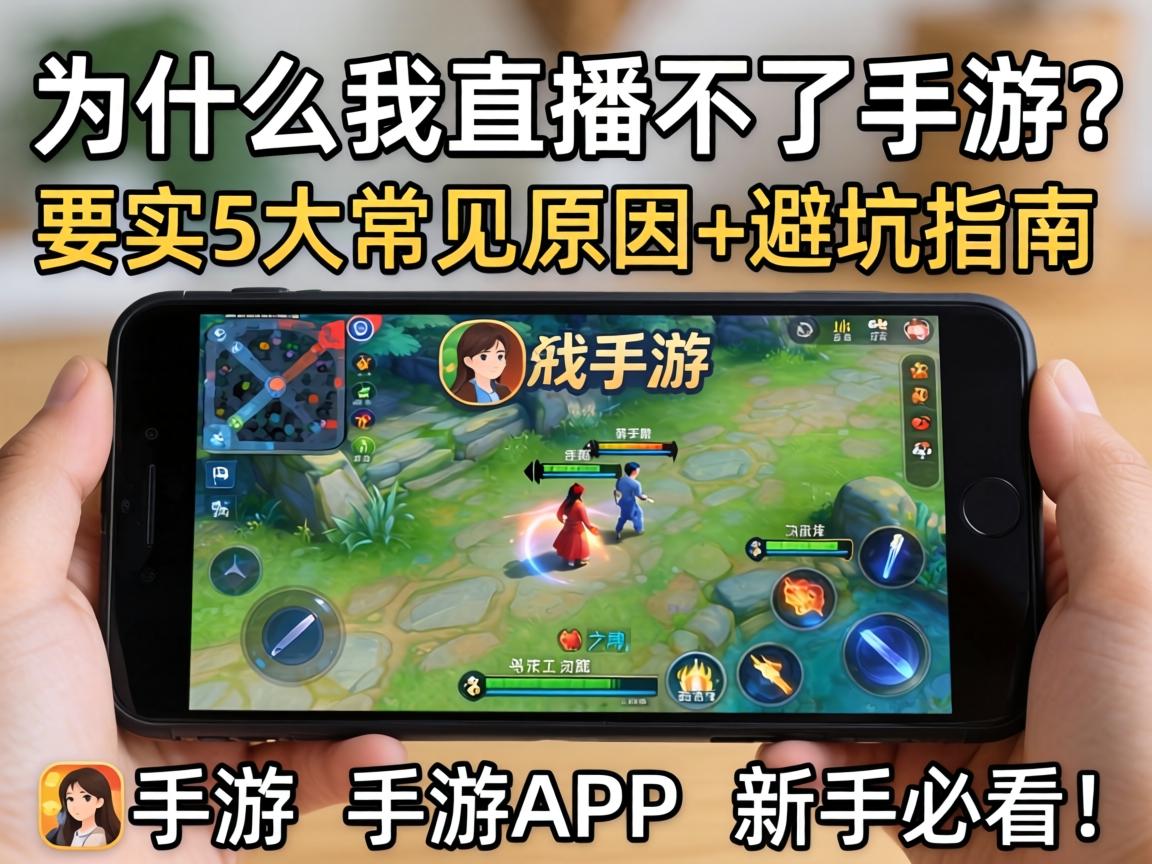 为什么我直播不了手游