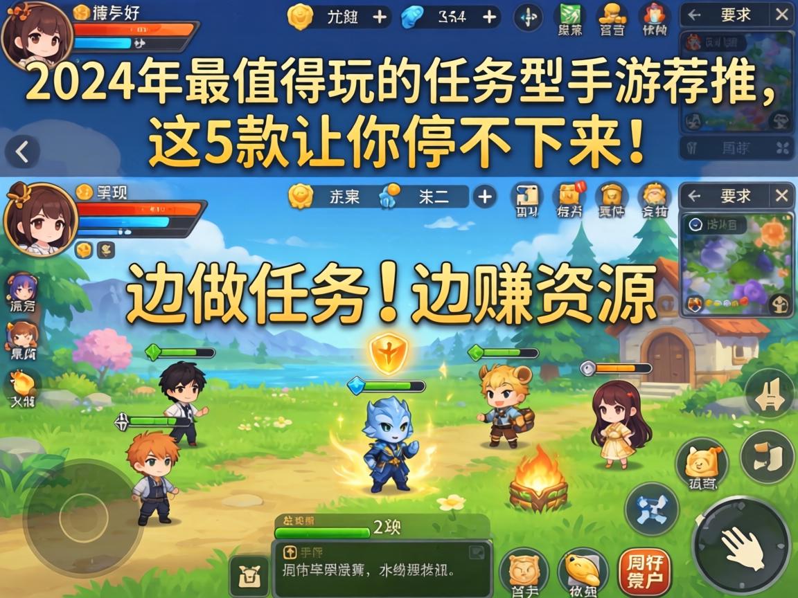2024年最值得玩的任务型手游推荐