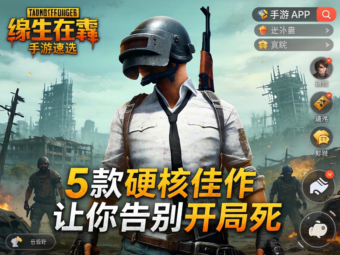 这5款硬核佳作让你告别开局死