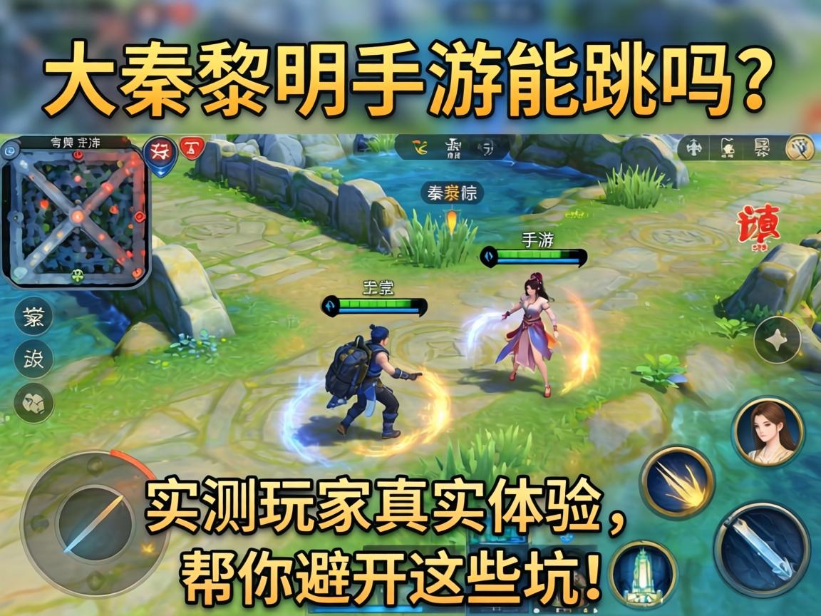 大秦黎明手游能跳吗