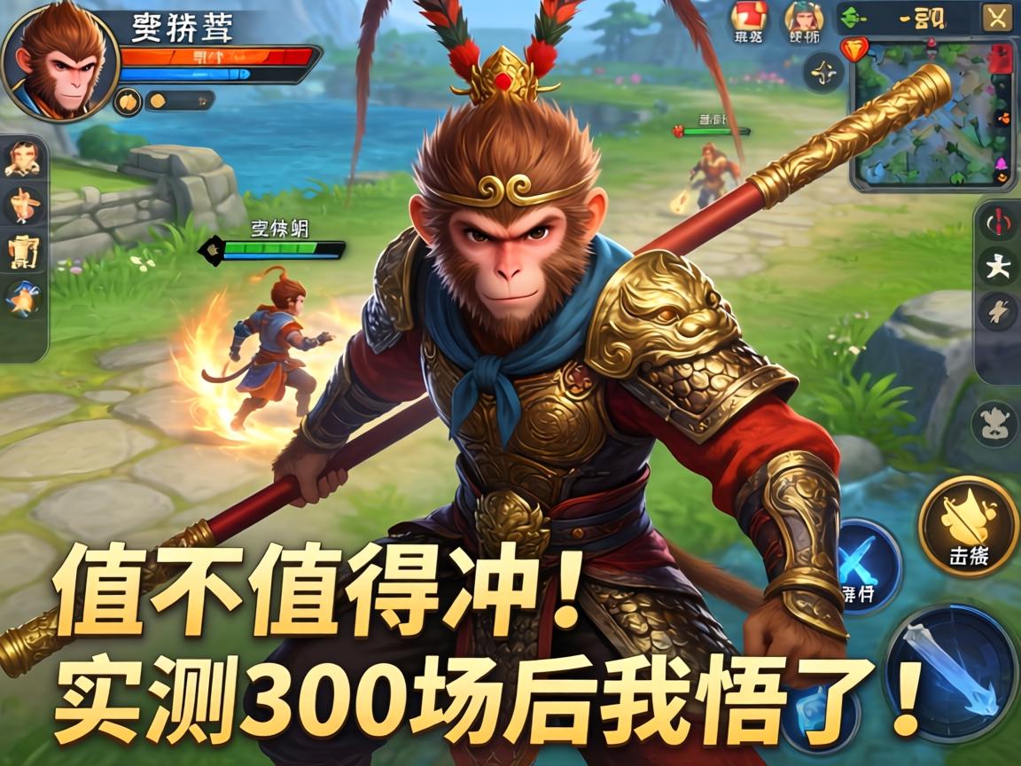 手游猴子美猴王皮肤值不值得冲