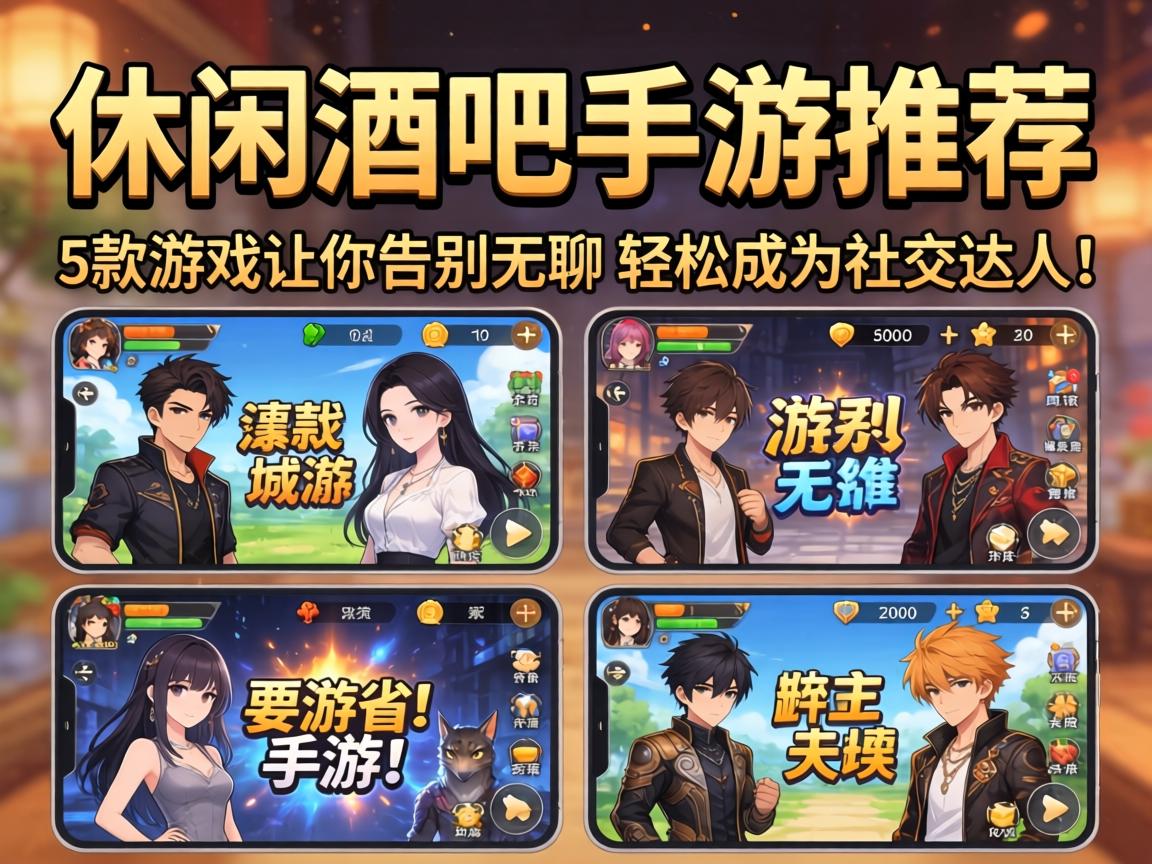 这5款游戏让你告别无聊