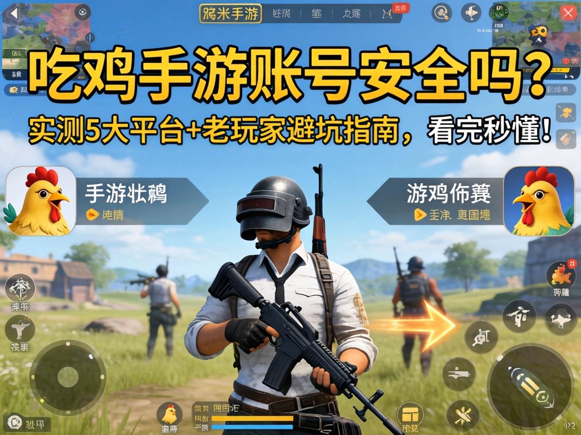 吃鸡手游账号安全吗