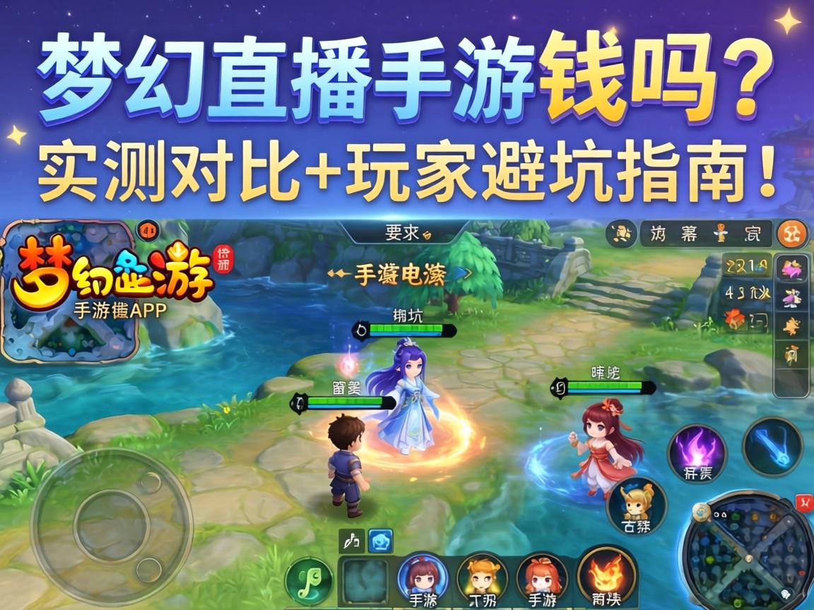 梦幻西游直播手游要钱吗