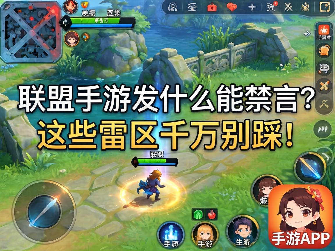 联盟手游发什么能禁言
