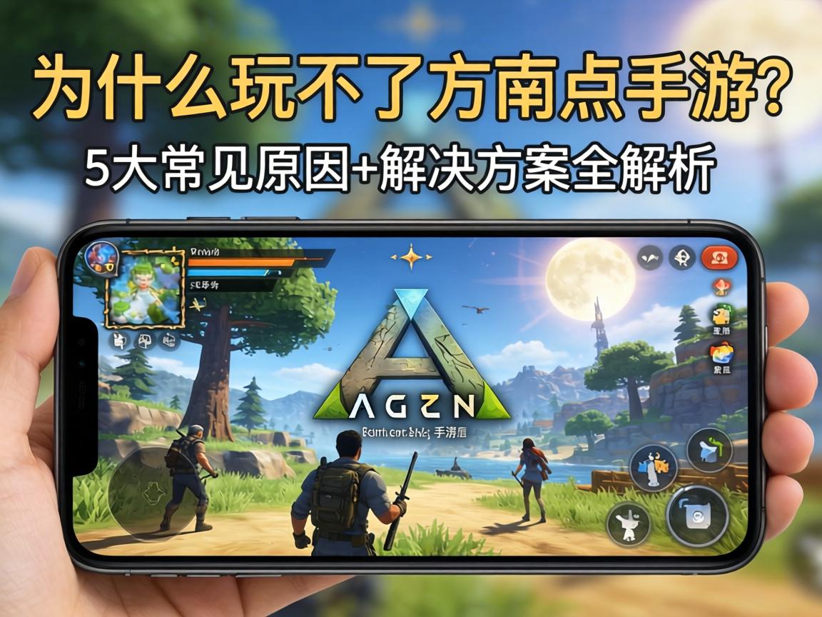 为什么玩不了方舟手游