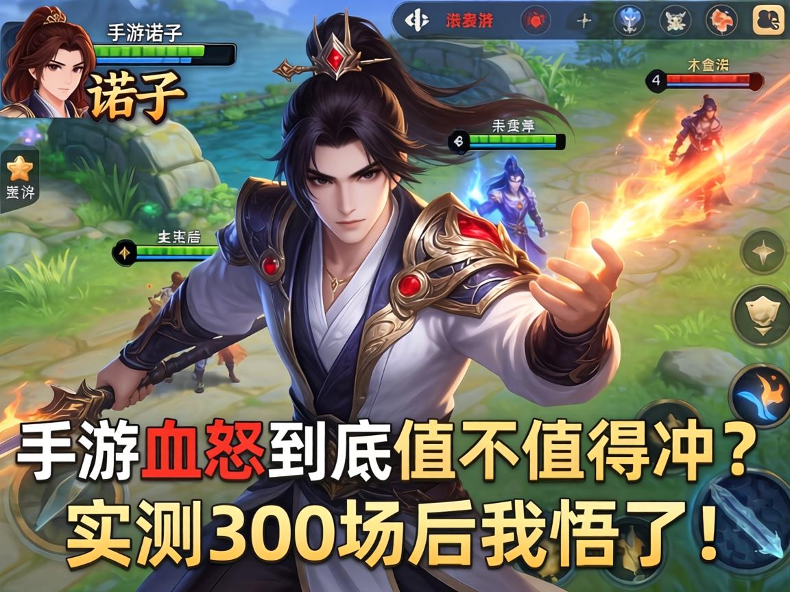 手游诺手血怒到底值不值得冲