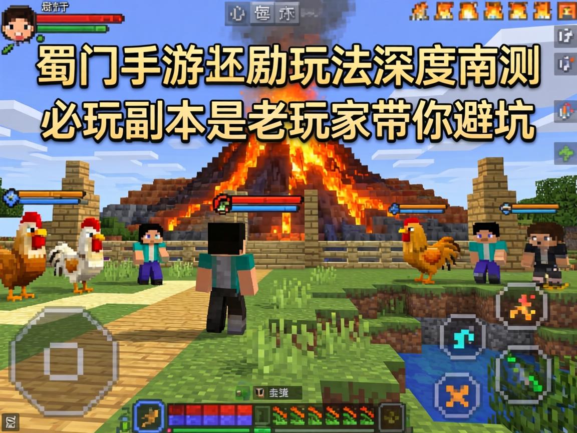蜀门手游火山玩法深度实测