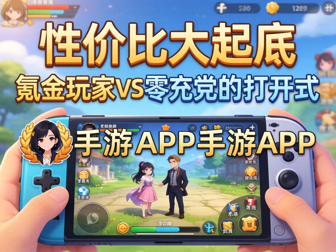 氪金玩家VS零充党的不同打开方式
