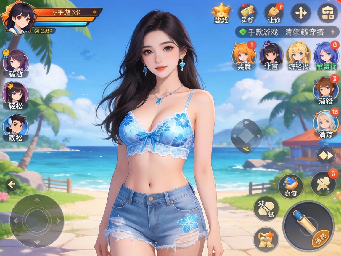 这5款游戏让你轻松解锁清凉穿搭