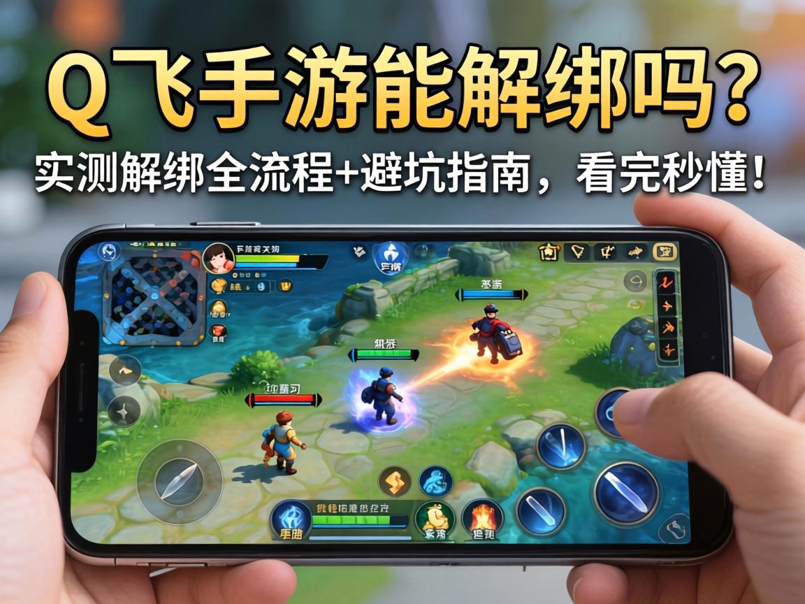 q飞手游能解绑吗