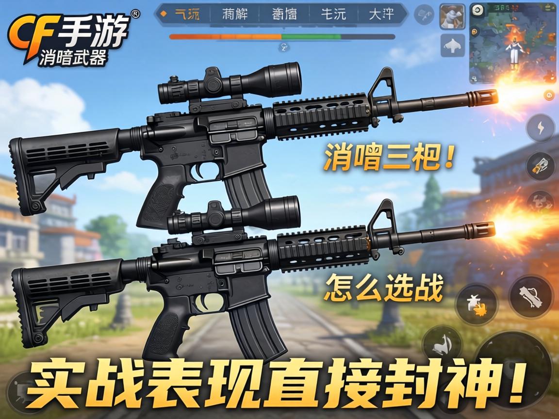 这三把枪实战表现直接封神