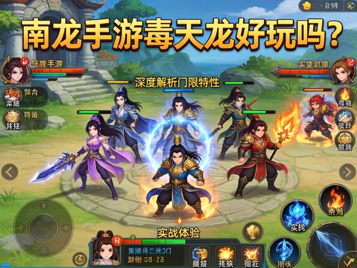 深度解析门派特性与实战体验