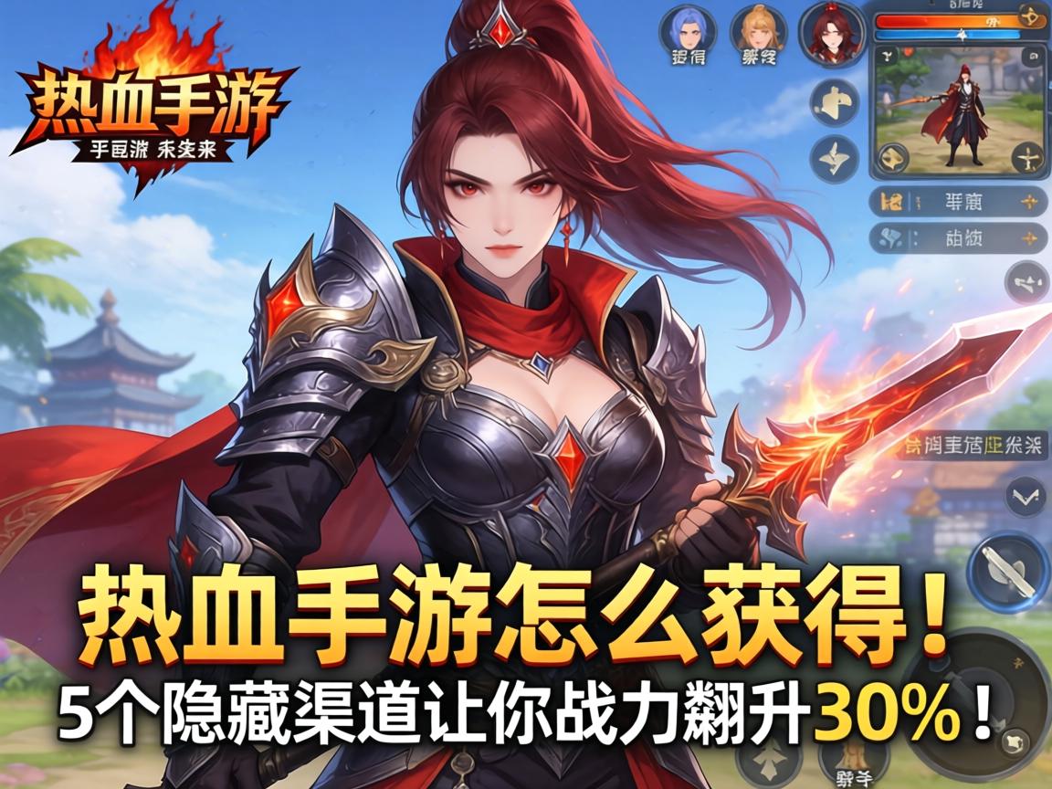 这5个隐藏渠道让你战力飙升30