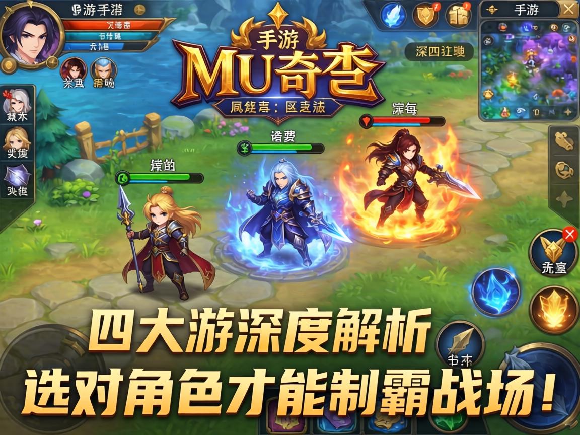 选对角色才能制霸战场