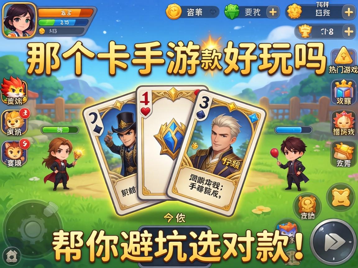 那个卡牌手游好玩吗