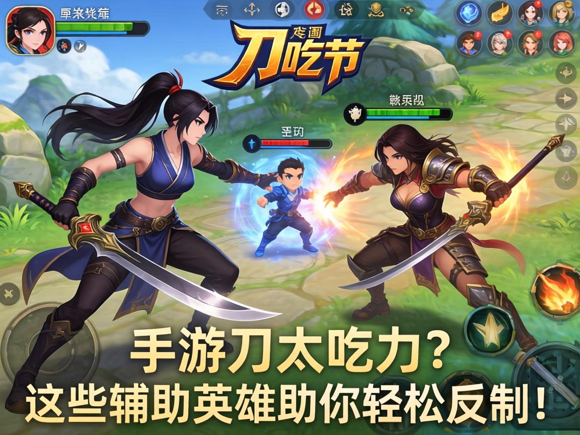 这些辅助英雄助你轻松反制