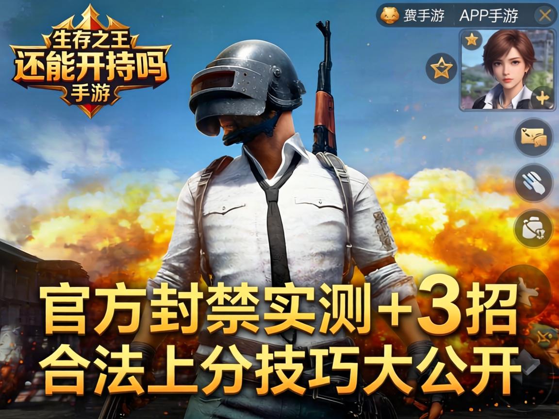 求生之王还能开挂吗手游
