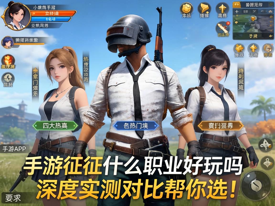四大热门职业深度实测对比帮你选