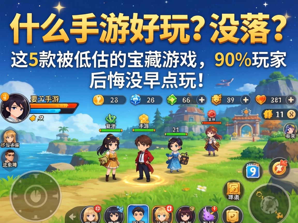 这5款被低估的宝藏游戏