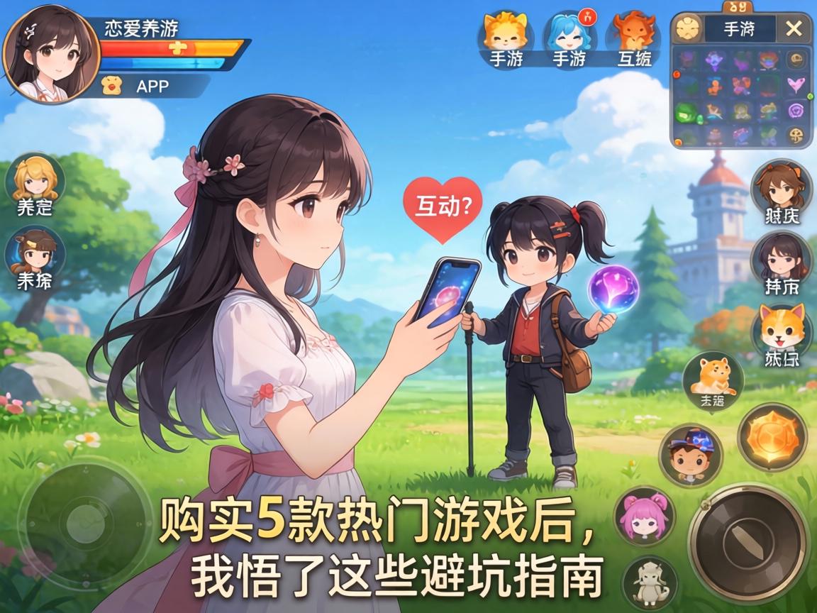 恋爱养成手游可以互动吗