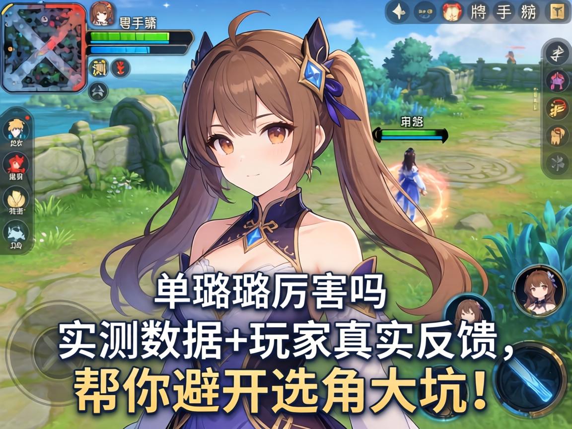 手游中单璐璐厉害吗